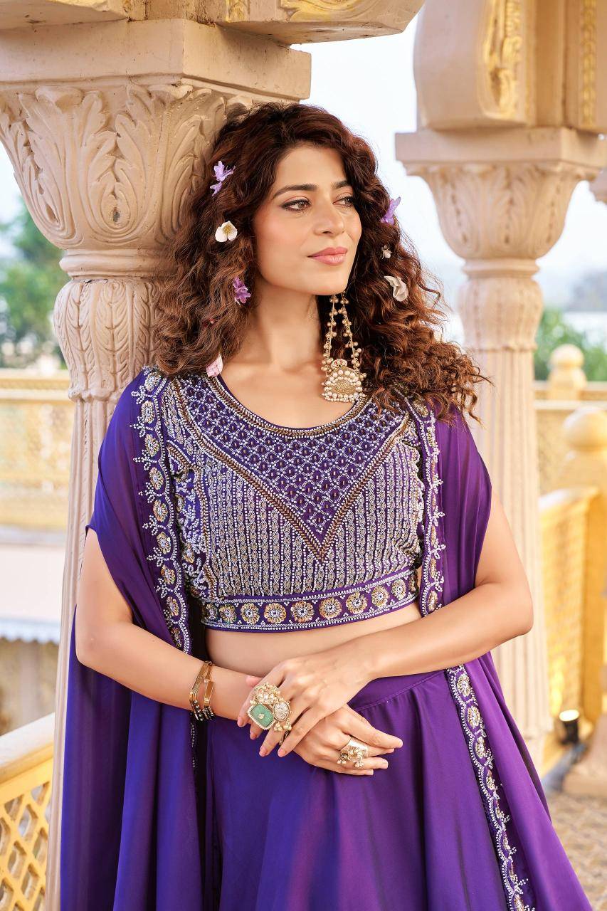 Jf 3297 Embroidered lehenga choli wholesale